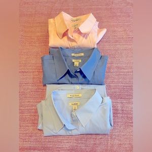 Women’s LL BEAN blouse shirt lot petite small